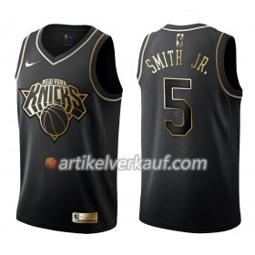 NBA New York Knicks Trikot Dennis Smith Jr. 5 Nike Schwarz Golden Edition Swingman - Herren